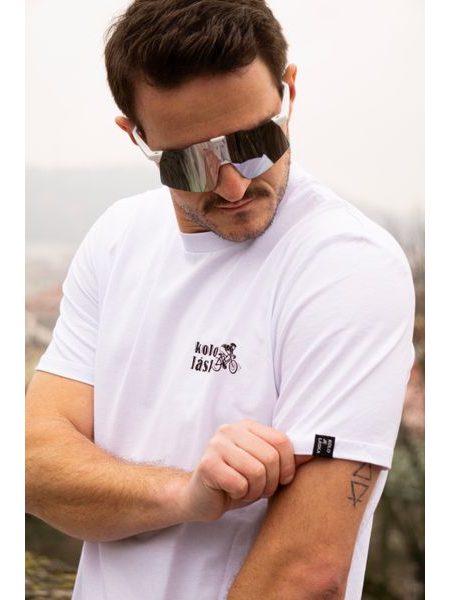 Tričko Kolo je láska Giro d´Italia unisex - bílá