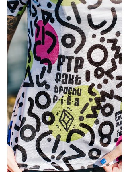 MTB cyklistický dres Kolo je láska FTP dámský
