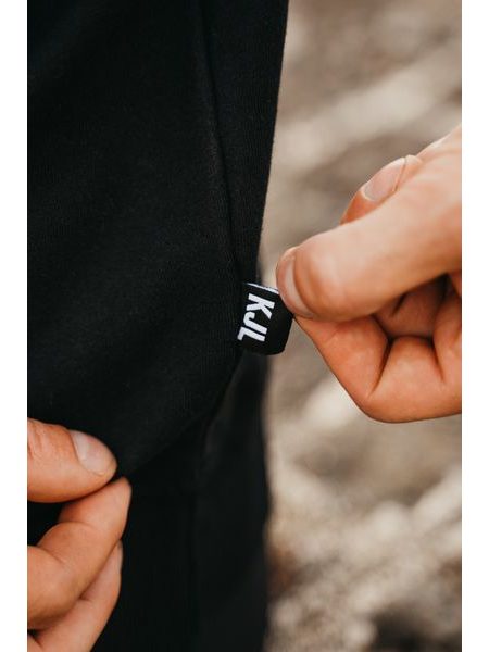 Pánská mikina Kolo je láska Pivo & Párek - černá