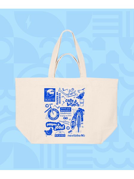 Taška Collab Nextbike & Kolo je láska