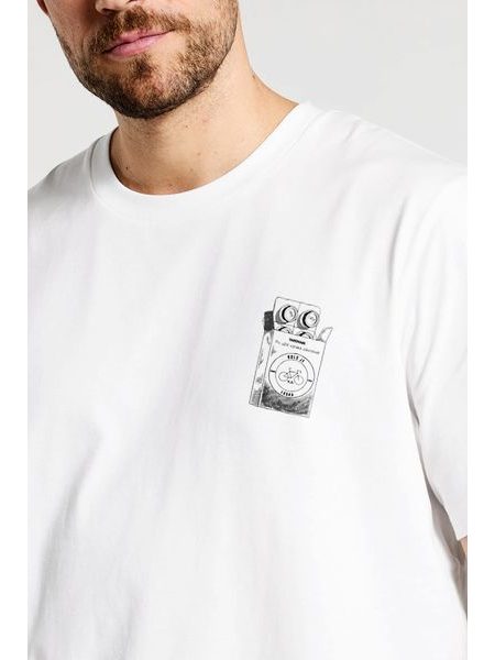 Tričko Kolo je láska Addiction unisex - bílá