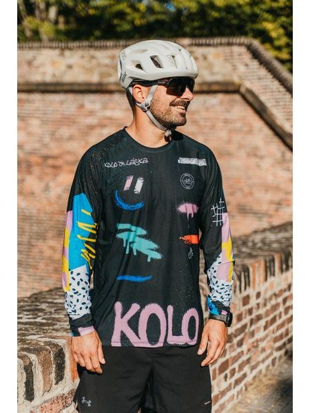 MTB cyklistický dres Kolo je láska KJL vol.1 - pánský
