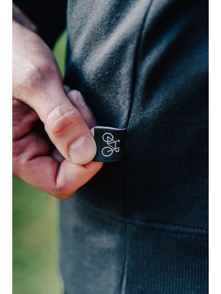 Mikina s kapucí Kolo je láska Kolo or Die unisex - černá