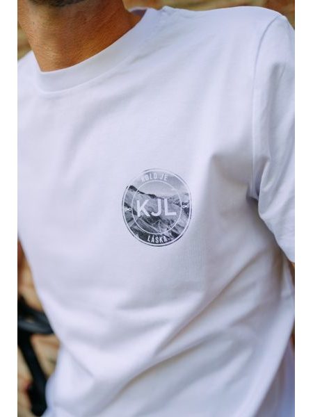 Tričko Kolo je láska Stelvio unisex - bílá