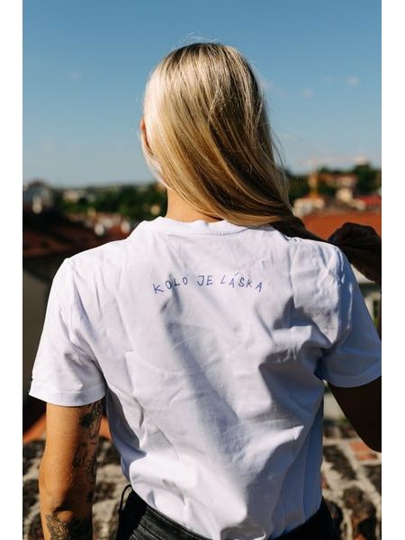 Tričko Kolo je láska Vaše Svobodaaaa