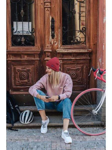 Dámská mikina Kolo je láska Pink Love - růžová