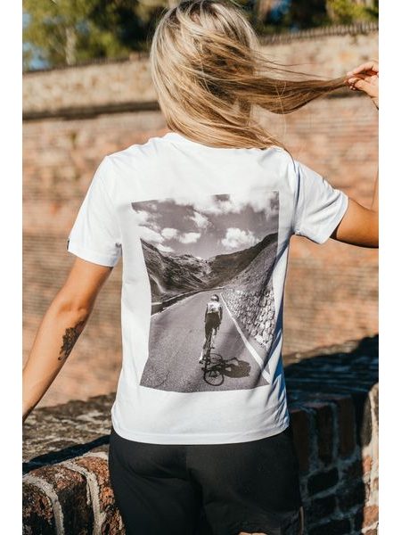 Tričko Kolo je láska Stelvio UNI - bílá