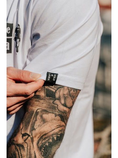 Tričko Kolo je láska La Vuelta unisex - bílá