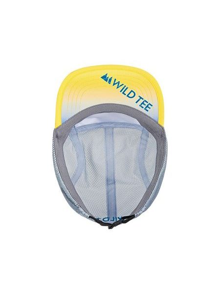 Běžecká kšiltovka WildTee ENDURANCE LED 2 - žlutá/modrá