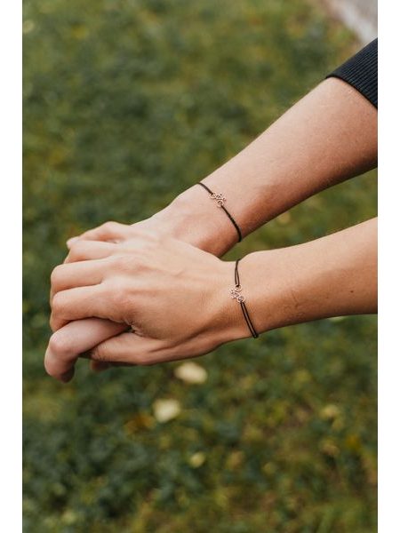 Náramek pro Cyklistu Kolo je láska - zlatý