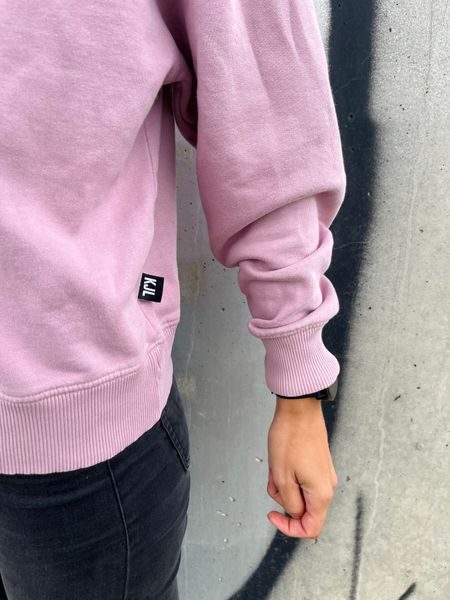 Dámská mikina Kolo je láska Pink Love - růžová