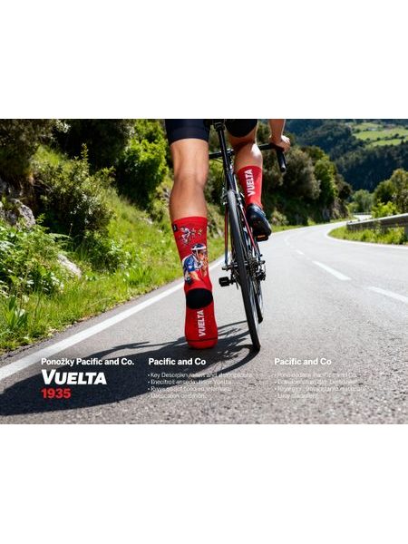 Ponožky Pacific and Co. Vuelta 1935