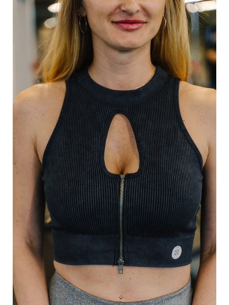Podprsenka Fitko je láska Hot Zipped - černá