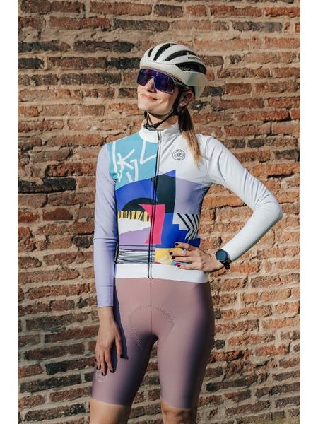Dámské cyklistické kalhoty Kolo je láska - KJL - růžová