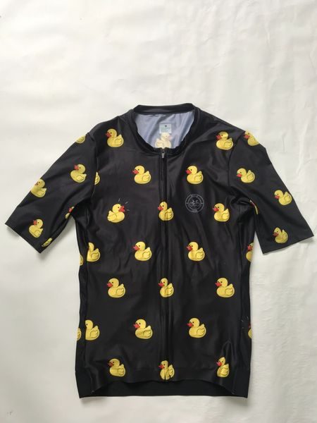 Pánský cyklistický dres Kolo je láska Quack me if you can - černá
