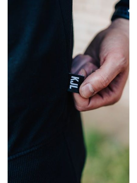 Mikina s kapucí Kolo je láska Kolo or Die unisex - černá