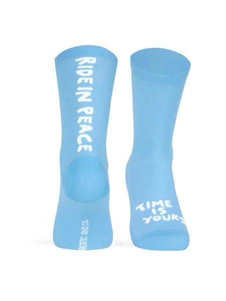 Ponožky Pacific and Co Ponožky Ride in Peace - modrá