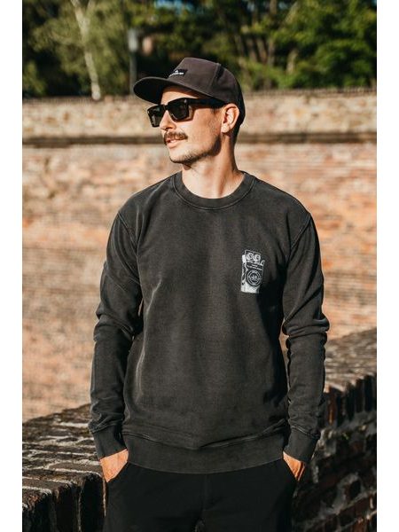 Mikina Kolo je láska Addiction - černá sepraná