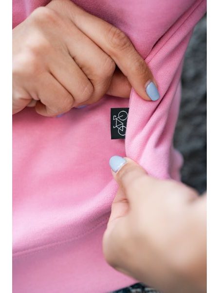 Felpa da donna La bici e amore KJL - rosa