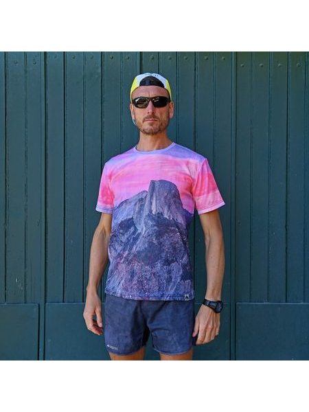 Funkční tričko WildTee HALF DOME - růžová