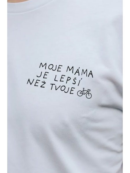 Tričko Kolo je láska Moje máma je lepší než tvoje kolo - unisex