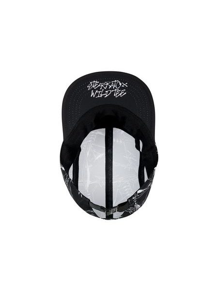 Běžecká kšiltovka WildTee TRAIL IS METAL - černá