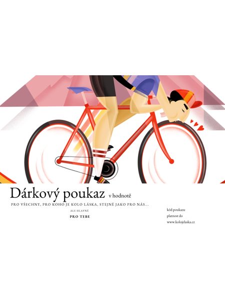 Elektronický dárkový poukaz Cyklo KEMP