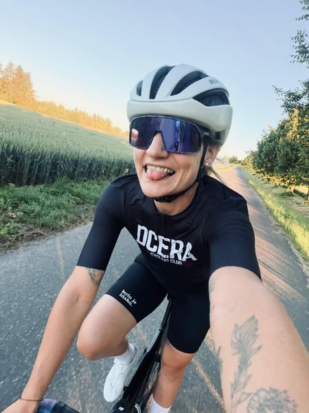 Dámský cyklistický dres Kolo je láska DCERA Cycling Club