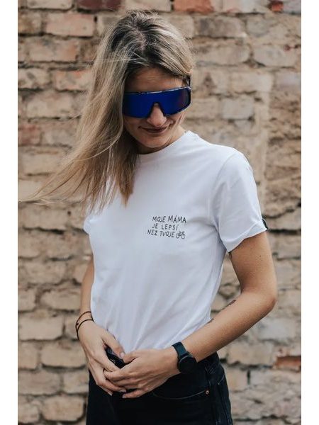 Tričko Kolo je láska Moje máma je lepší než tvoje kolo