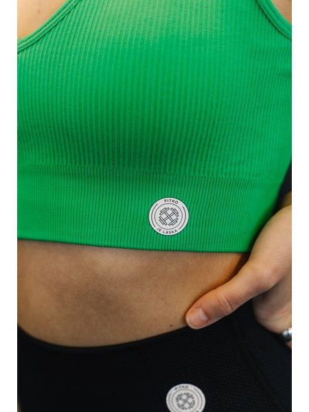 Podprsenka Fitko je láska - zelená jako čerstvě posekaná tráva