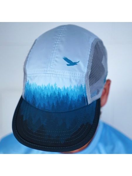 Běžecká kšiltovka WildTee FOREST - Zelená