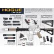 Předpažbí Hogue AR-15 střední délka