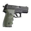 Střenky Hogue Sig Sauer P228/P229 s vybráním pro prsty OD Green