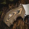 Střenky VZ Grips Smith & Wesson K/L rám round butt 320 - Hyena Brown