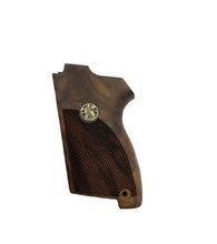 Střenky KSD Smith & Wesson CS9 ořech s bronzovým logem