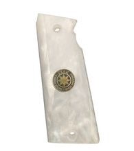 Střenky KSD Star Super B perleť akrylát s bronzovým logem