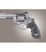 Střenky Hogue Smith & Wesson N rám round butt G10 G-Mascus černá/šedá