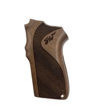 Střenky KSD Smith & Wesson 6906 ořech s logem