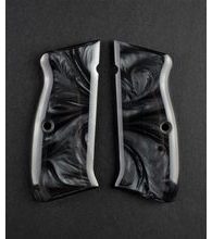 Střenky Hogue CZ 75 polymer černá "perleť"