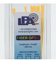 Světlovodné vlákno LPA 1,5mm, délka 100mm oranžové