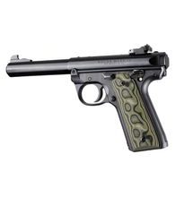 Střenky Hogue Ruger 22/45 MK IV G10 hladká zelená