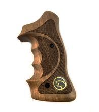 Střenky KSD Smith & Wesson K/L rám round butt Target Match ořech s logem