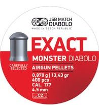 Diabolky JSB Exact Monster 4,52mm 400ks