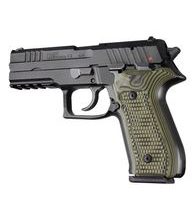 Střenky Hogue Arex REX Zero Standard 1 Piranha G10 zelená