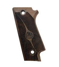 Střenky KSD Beretta 92S s pojistkou ořech s logem 3