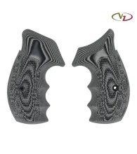 Střenky VZ Grips Smith & Wesson K/L rám round butt Tactical Diamond - Black Gray