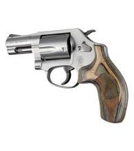 Střenky Hogue Smith & Wesson J rám round butt Lamo Camo zdrsněné bez vybrání pro prsty