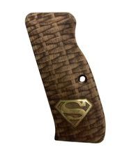 Střenky KSD CZ 75/85 ořech s bronzovým logem