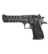 Magnum Research Desert Eagle XIX 6" Black Tiger Stripes .50 AE