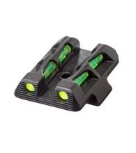 Mířidla HiViz LiteWave Glock 42/43/43X/48 - světlovodná zadní mířidla